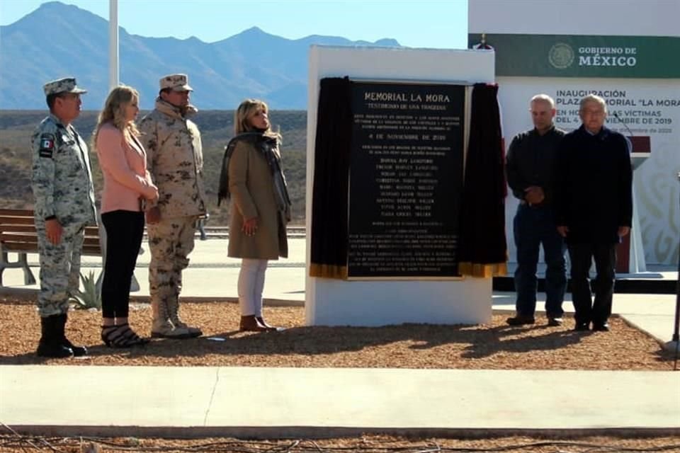 El Presidente inauguró el memorial.