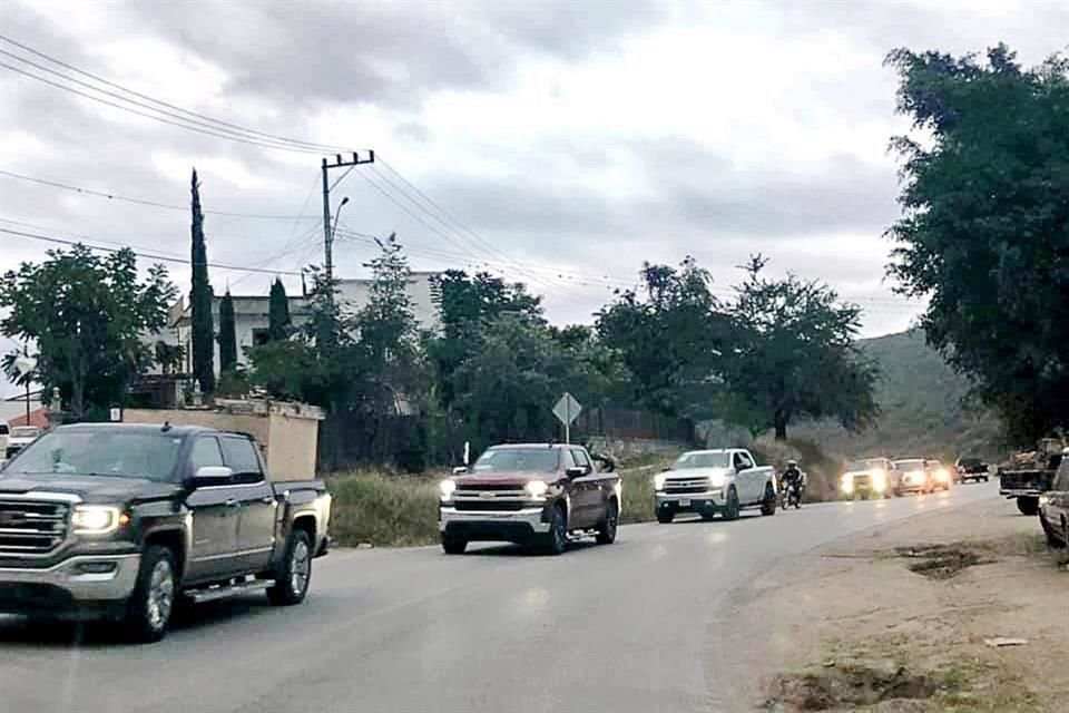 Los paisanos llegaron por la tarde a Jalpan, Querétaro, donde deberán permanecer en cuarentena.