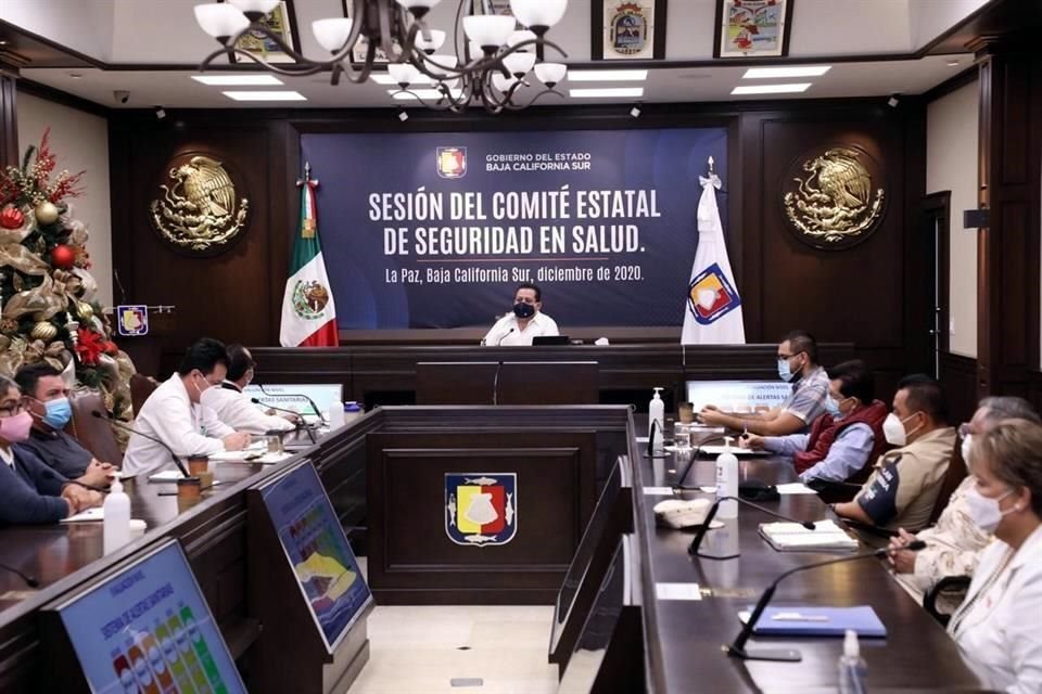 El Comité Estatal de Seguridad en Salud de Baja California Sur aprobó en sesión las medidas.