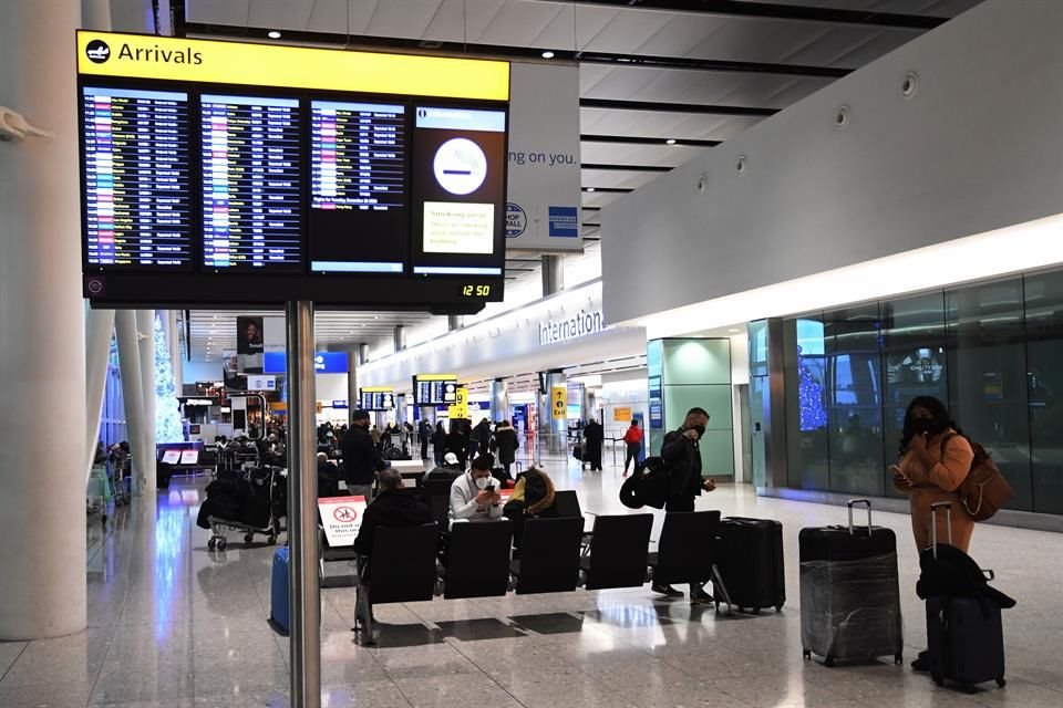 Aeropuerto de Heathrow, Londres, el 21 de diciembre de 2020.