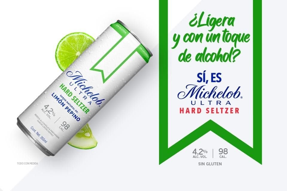 Llega a México esta bebida a base de agua finamente gasificada, con sabor natural, refrescante, baja en calorías y con un toque de alcohol.