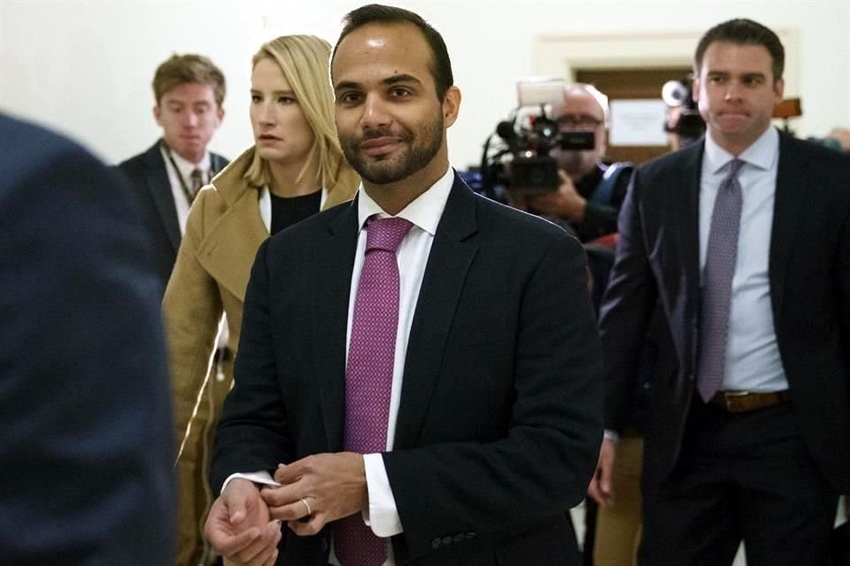 El exasesor de Trump, George Papadopoulos, fue perdonado por el Presidente tras ser investigado y condenado como parte del Rusiagate.