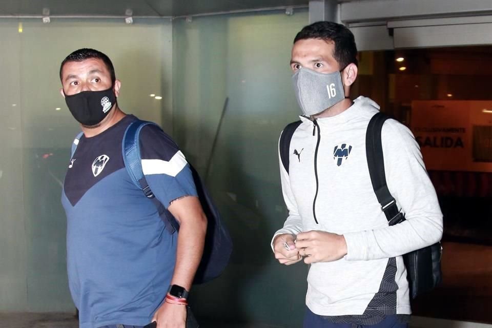 Rayados llegó la noche de este miércoles a Monterrey.