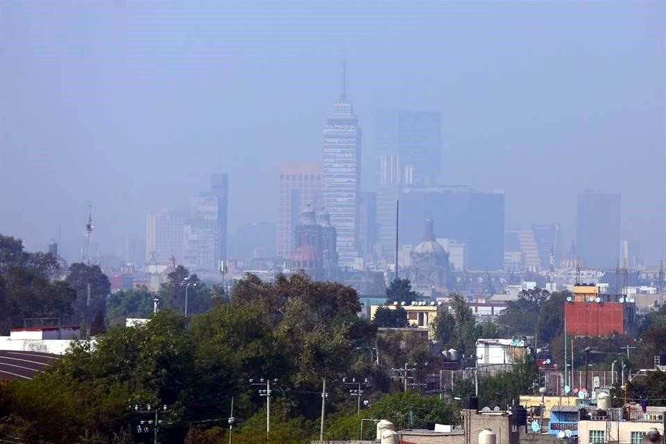 A pesar de que los niveles de polución de hoy son menores a los de otras navidades, la calidad del aire es mala.