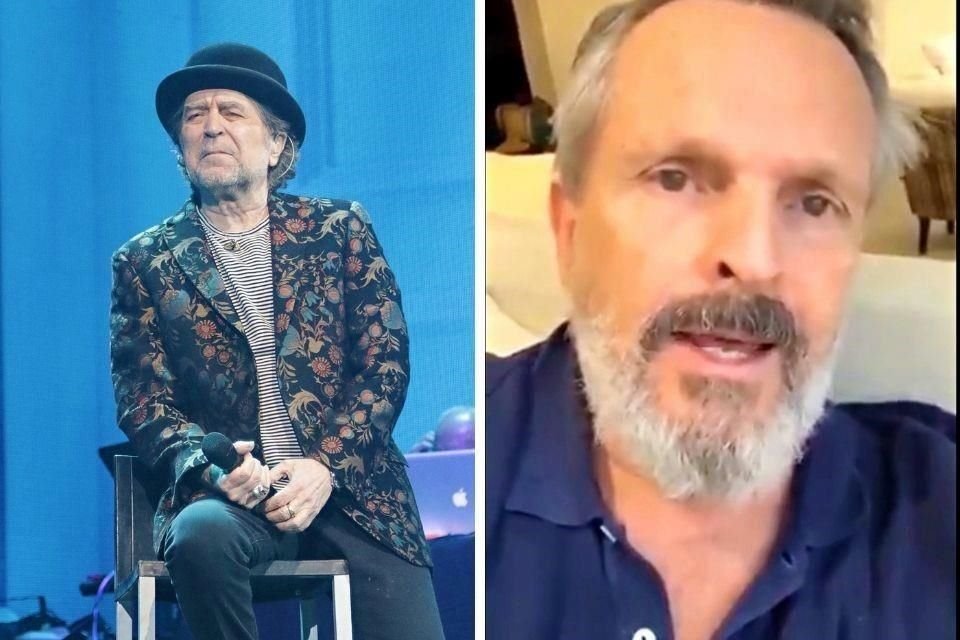 Joaquín Sabina dijo en una entrevista que sus colegas Miguel Bosé y Enrique Bunbury seguramente pertenecen a una secta que se dedica a propagar teorías conspiratorias anti Covid.