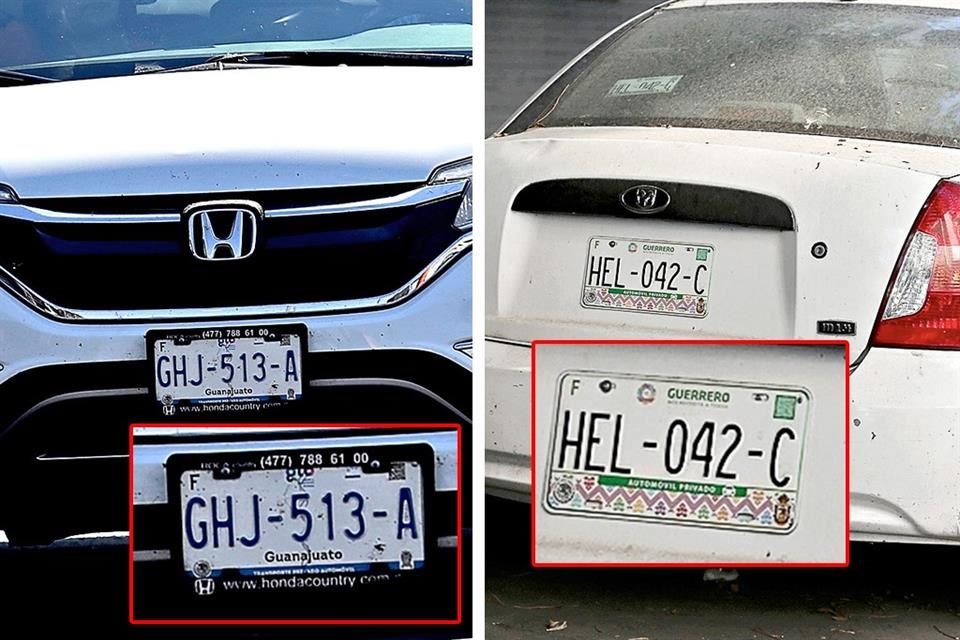 Placas de entidades vecinas abundan en CDMX de automovilistas que viven en la Capital y buscan evadir pagos; se da más en autos de lujo.