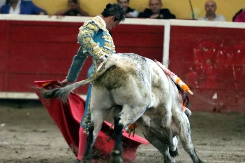 Diego Silveti actuó en el último festejo de luces antes de la pandemia en Teziutlan, Puebla.