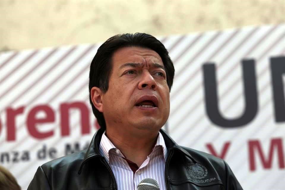 Mario Delgado, dirigente nacional de Morena.