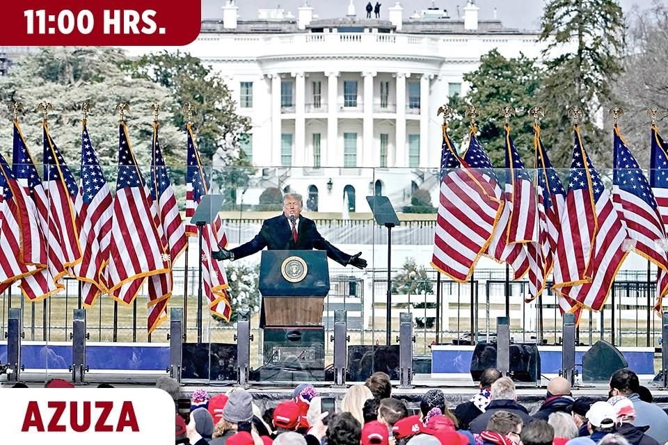 Desde la Casa Blanca Trump dice que ganó y exige al Congreso 'hacer lo correcto'.