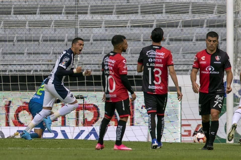 El Monterrey celebró sus primeros tres puntos del torneo.