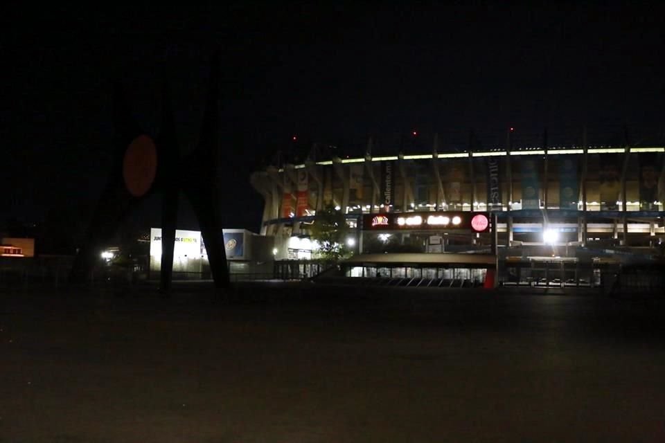 El Azteca lució tranquilo.