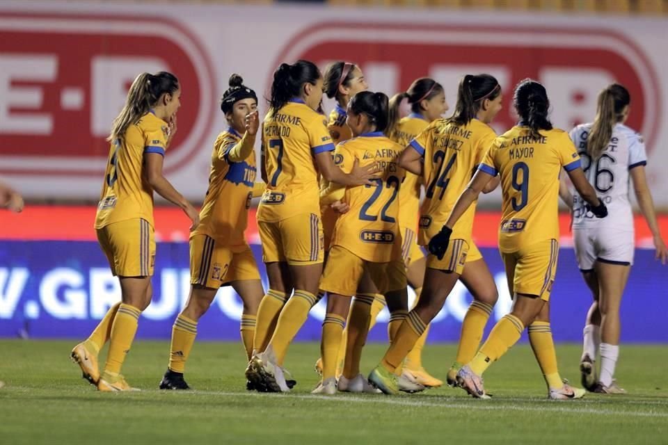 Tigres Femenil venció al frío y a la defensiva de las Tuzas.