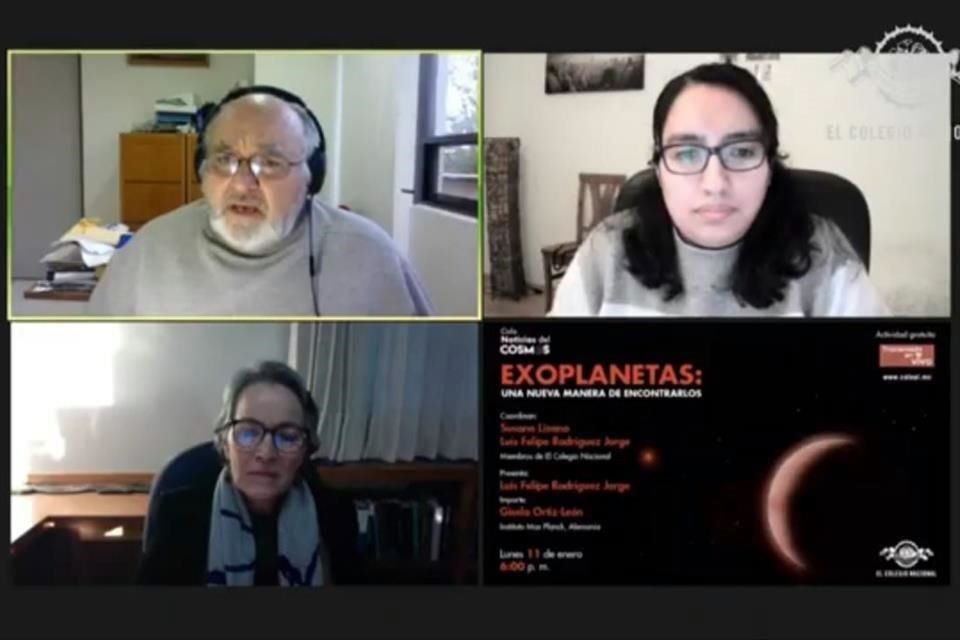 Los científicos detallaron el suceso en conferencia de prensa.