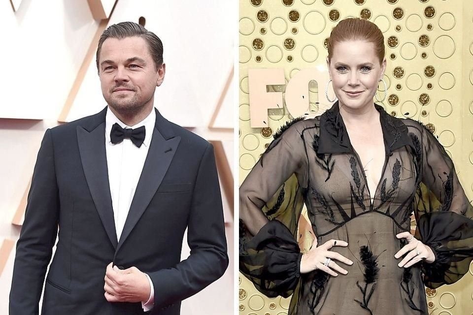 Leonardo DiCaprio participa en 'Don't Look Up', y Amy Adams protagoniza 'La Mujer en la Ventana', filmes que se incluirán entre las 70 películas que Netflix estrenará este 2021.