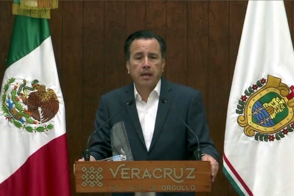 Cuitláhuac García, Gobernador de Veracruz.