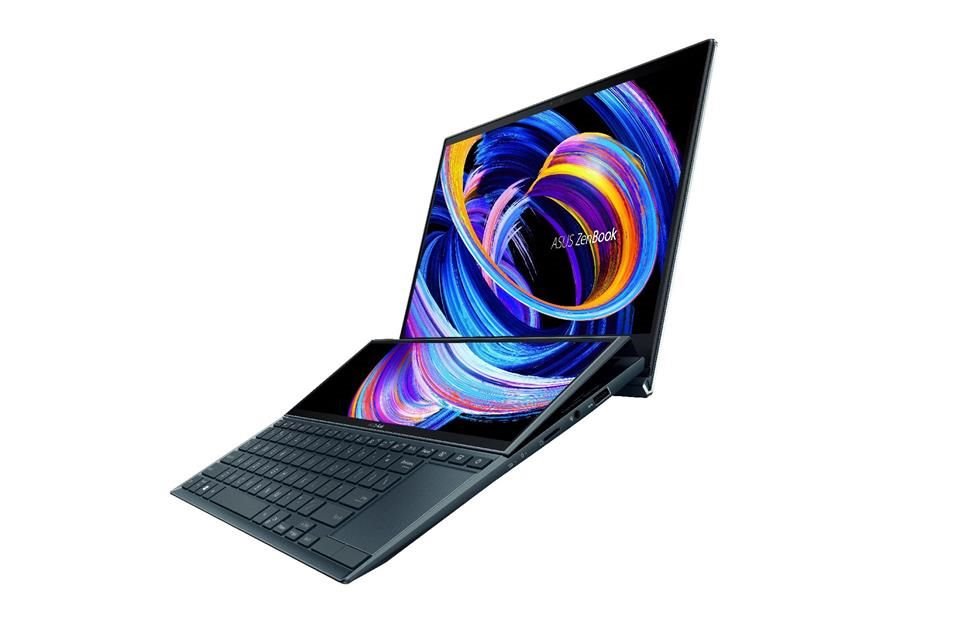 La ZenBook Duo 14 (UX482) es una laptop de 14 pulgadas, con certificación Intel Evo y que incorpora la Asus ScreenPad Plus, la pantalla táctil secundaria que se mezcla con la pantalla principal.