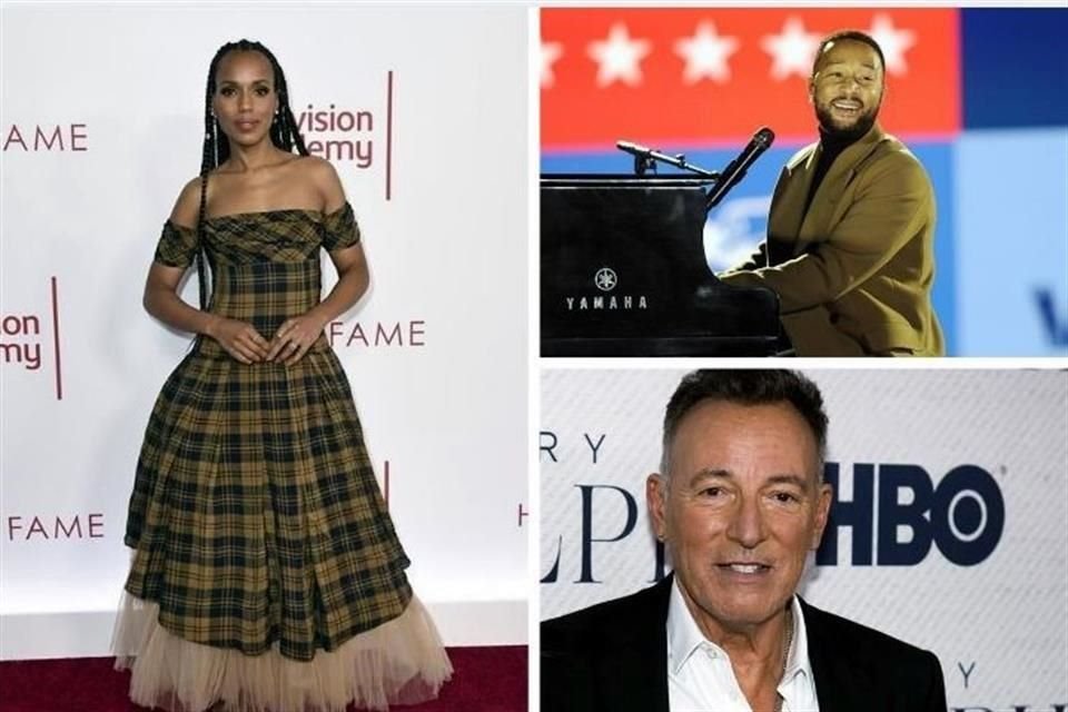 Kerry Washington, John Legend y Bruce Springsteen participarán en el programa especial 'Celebrating America', que conmemorará la toma de posesión del Presidente electo Joe Biden.