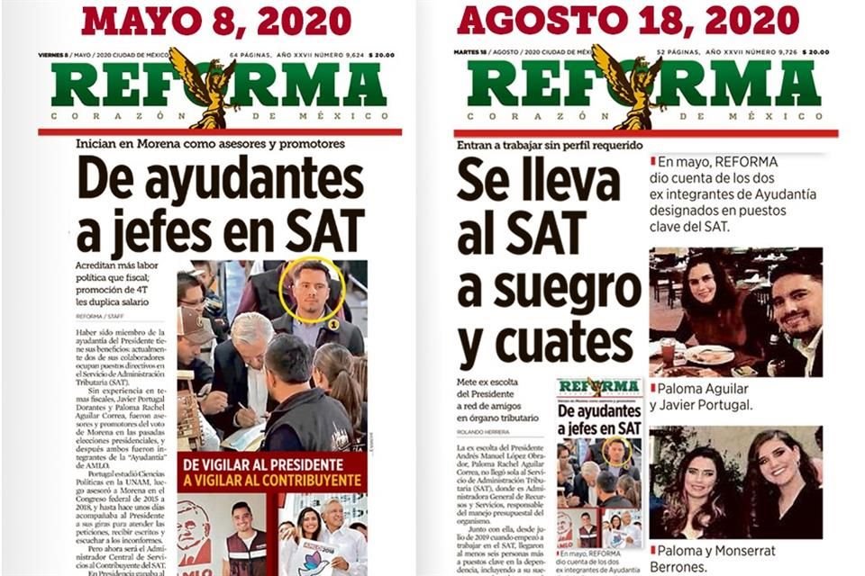 Paloma Aguilar pasó de integrar equipo de 'Ayudantía' de AMLO a ser directiva del SAT y ahora apunta a Gubernatura de San Luis Potosí.