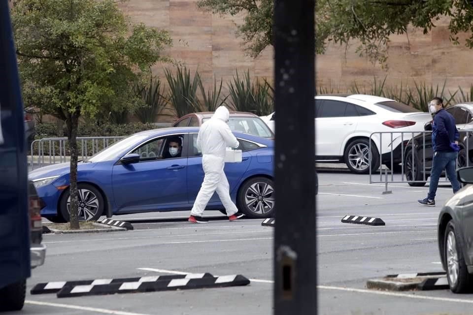 El plantel rayado fue sometido este martes a pruebas de Covid-19 en El Barrial.