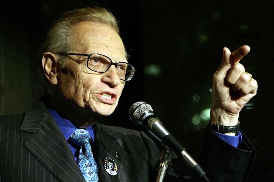 Larry King murió a los 87 años.