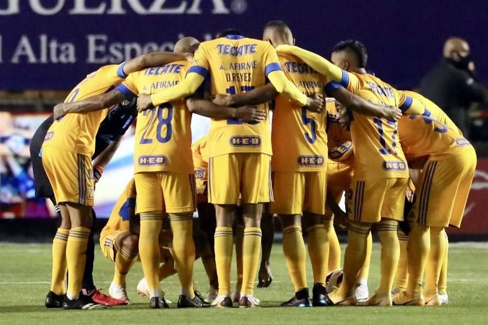 Tigres jugó y fue concentrado enseguida.