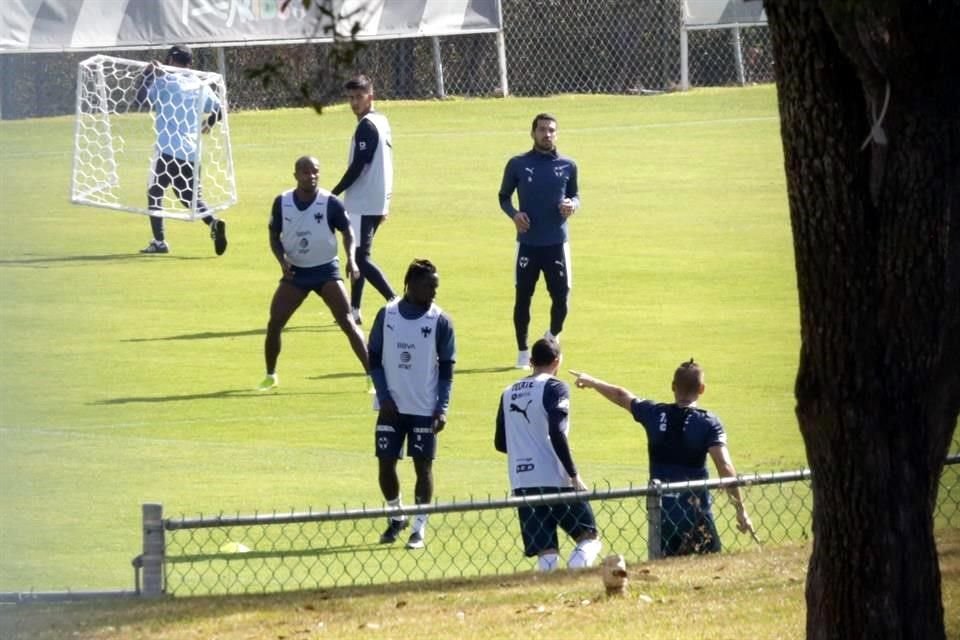 Celso Ortiz se reincorporó a los entrenamientos.