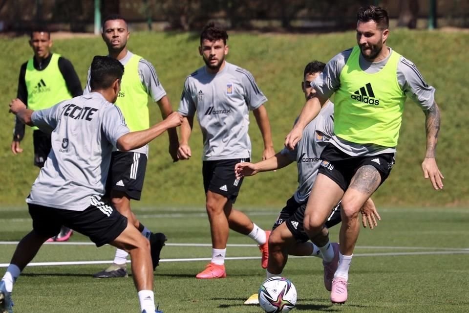 El cuadro felino se prepara para el partido del jueves ante Ulsan Hyundai, para el que sí estaría Gignac.