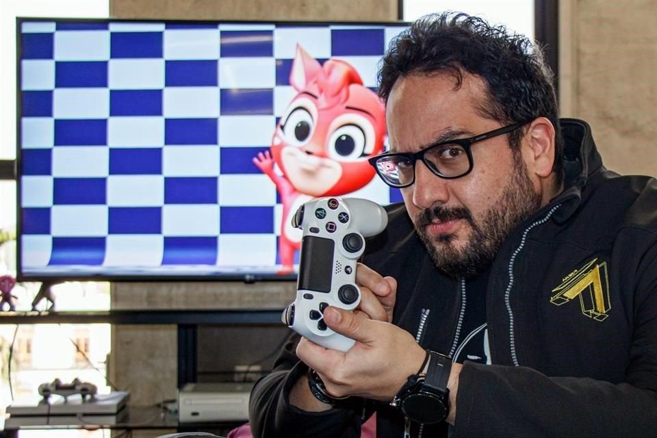 Jorge Suárez, director de Amber México, empresa que desarrolla videojuegos para Gameloft, King, Rovio y Disney.