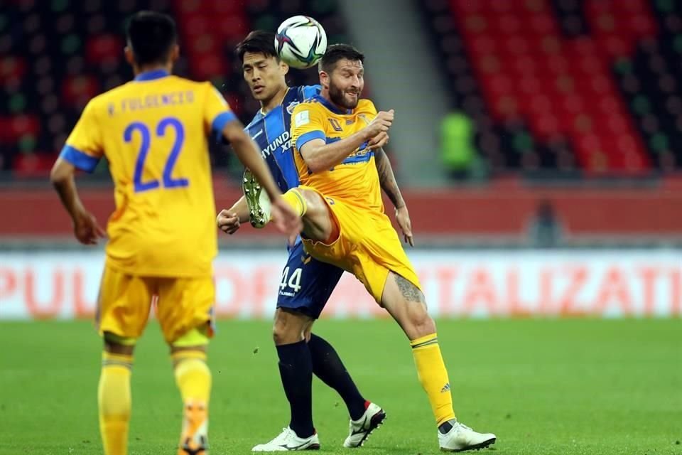 André-pierre Gignac fue nombrado el Jugador Más Valioso del encuentro.