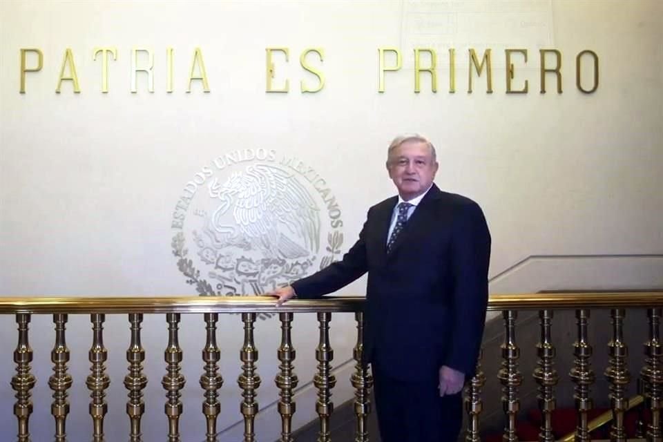 AMLO informó que dio negativo a prueba de Covid.