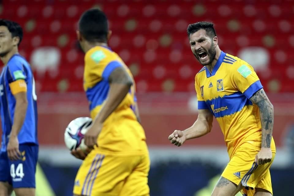 El francés André-pierre Gignac brilló con un doblete en el duelo ante Ulsan.