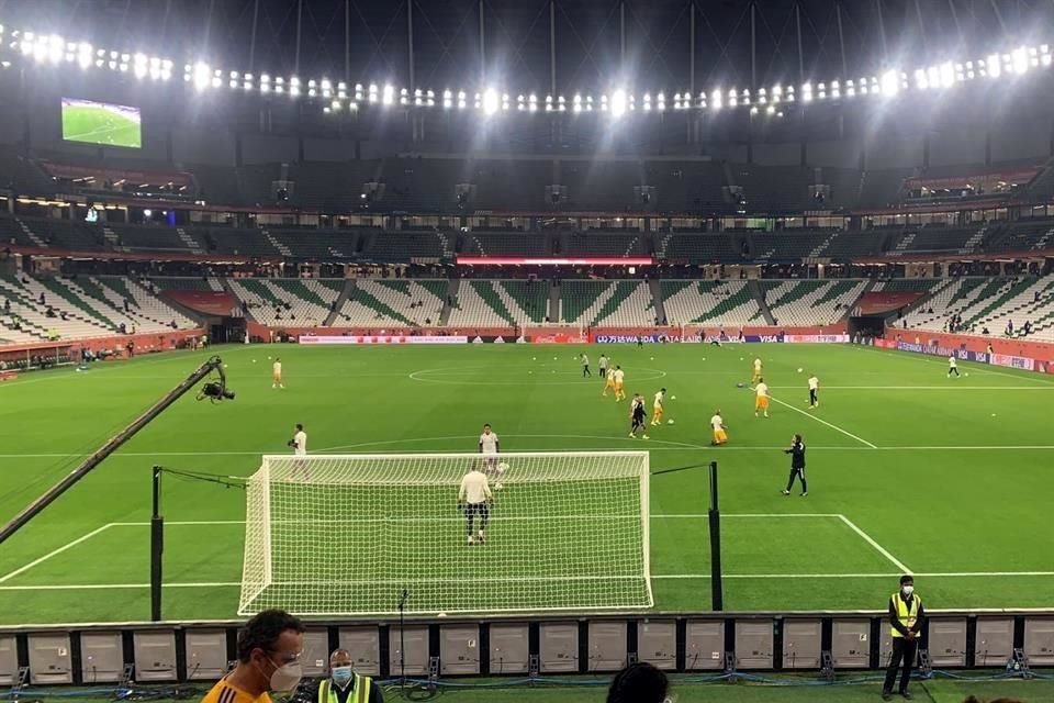 Desde esta cabecera los seguidores felinos presenciarán el choque ante el Palmeiras.