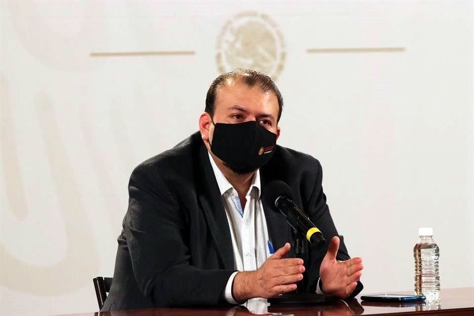 Chistian Arturo Zaragoza, director de Información Epidemiológica.