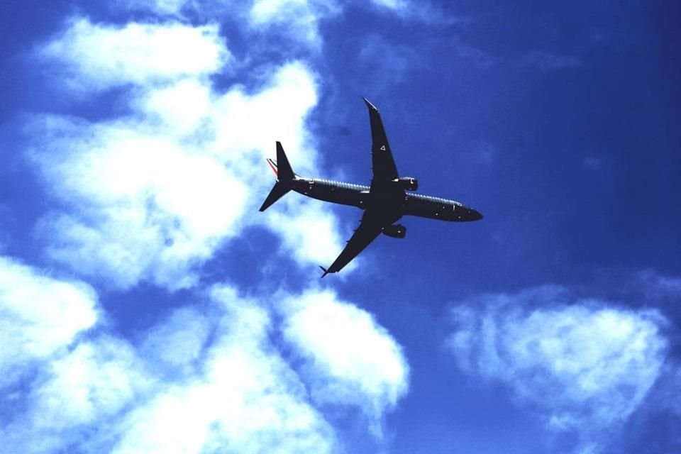 Y así se vio en el aire. 