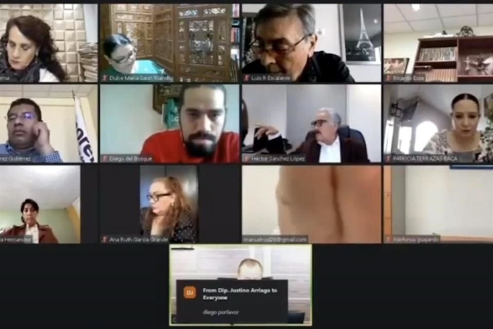 El Parlamento Abierto se realizó de manera virtual.