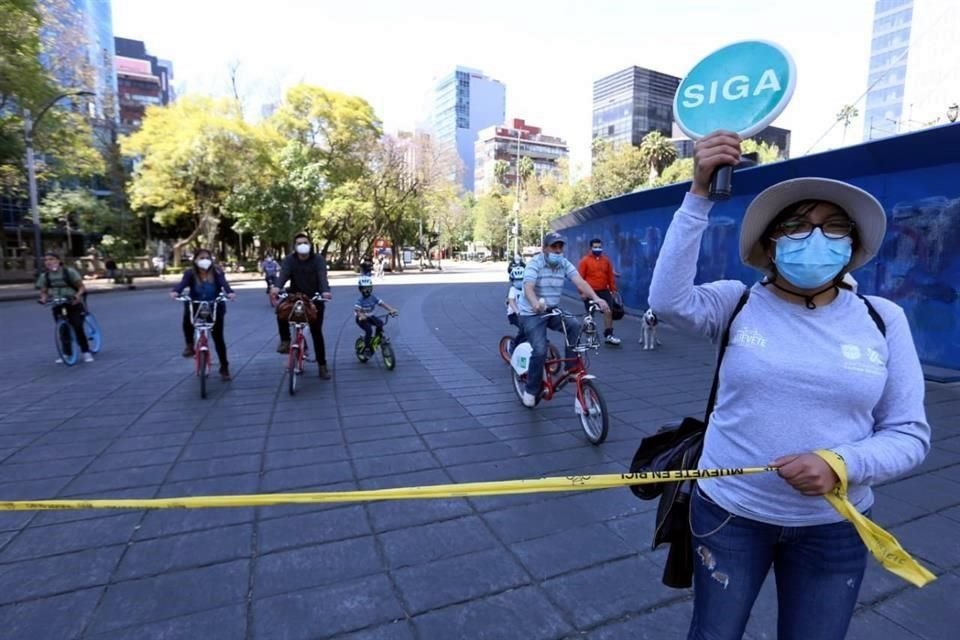 Se trata de un paseo bajo el nombre de #MuéveteEnBiciCiudadano para reactivar esta actividad que fue suspendida desde el año pasado para evitar contagios por Covid.