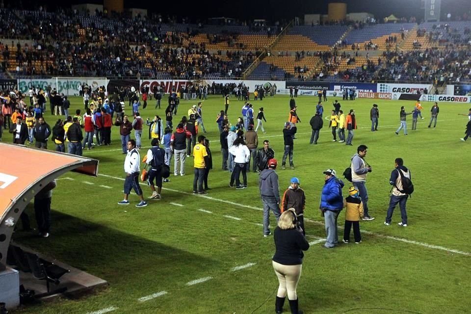 El pánico se apoderó de aquella noche en San Luis.