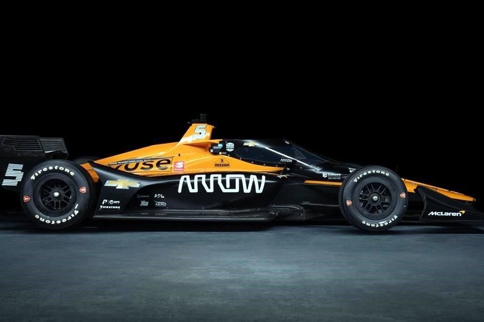 Éste será el auto que utilizará Patricio O'Ward en la temporada 2021 de IndyCar.