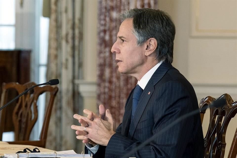 Blinken y Ebrard sostuvieron encuentro virtual en el que abordaron temas migratorios, de seguridad y pandemia.