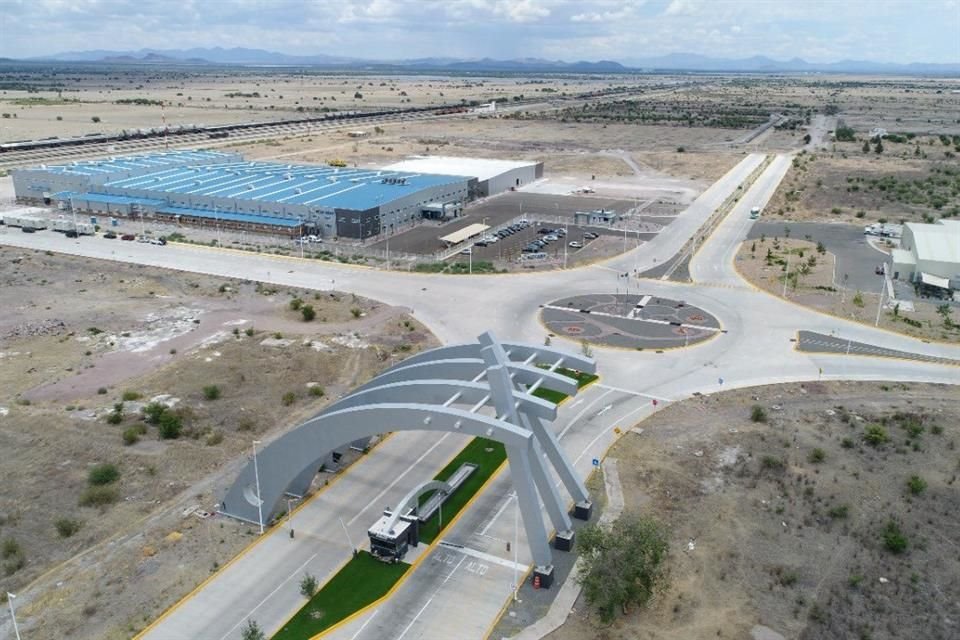 Así lucirá el Centro Logístico e Industrial de Durango.