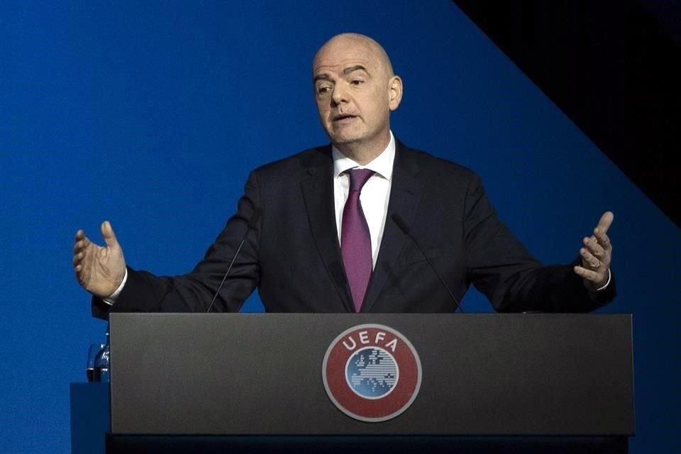 Gianni Infantino dijo que en colaboración con la ONUDD para trabajar en la protección de los niños, de la integridad del deporte y la prevención del delito.