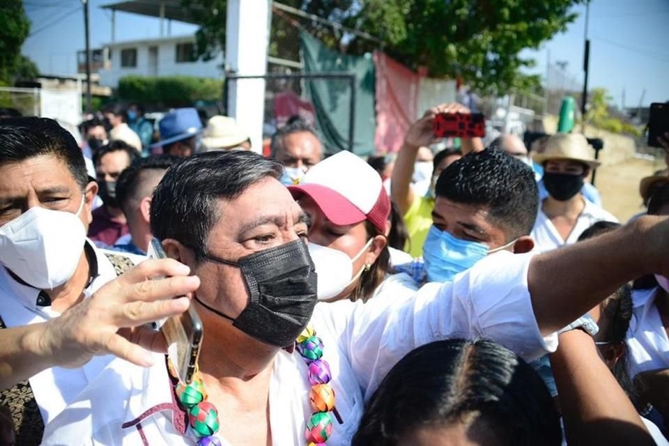 Félix Salgado Macedonio, candidato de Morena al Gobierno de Guerrero.