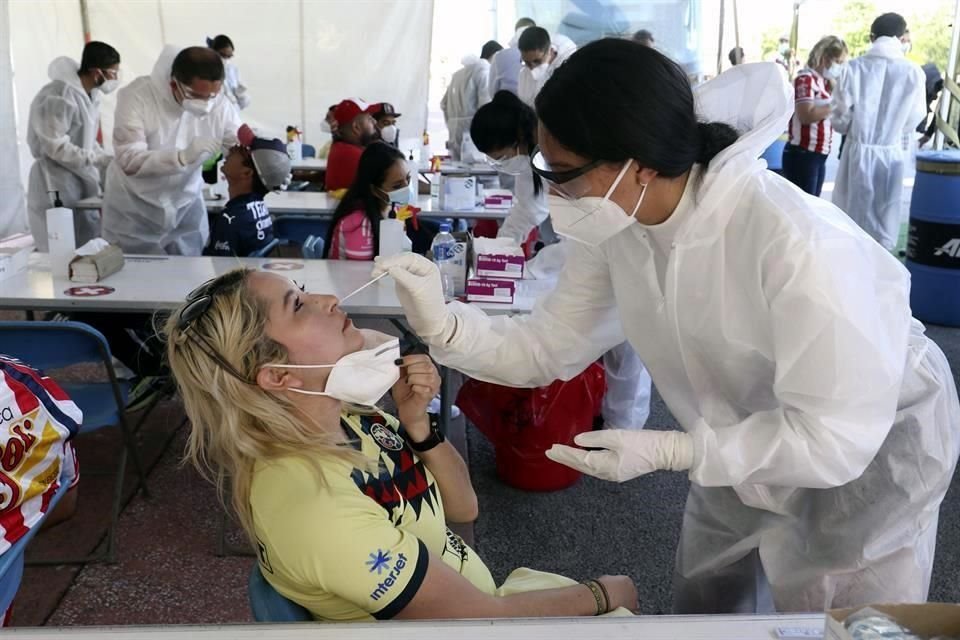 Previo al encuentro se aplicaron cerca de 600 pruebas Covid.