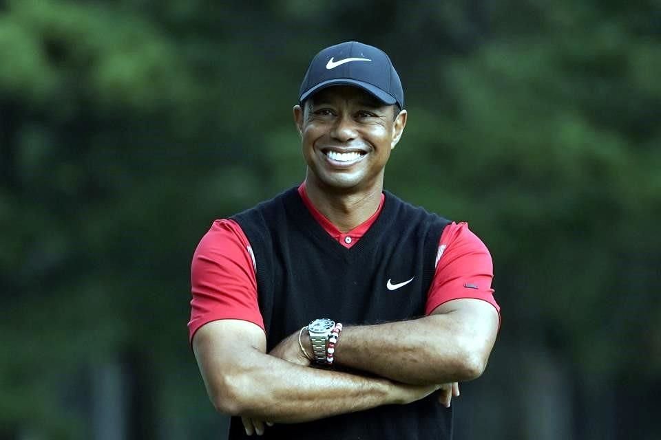 Tiger Woods ya se recupera en su casa de Florida.