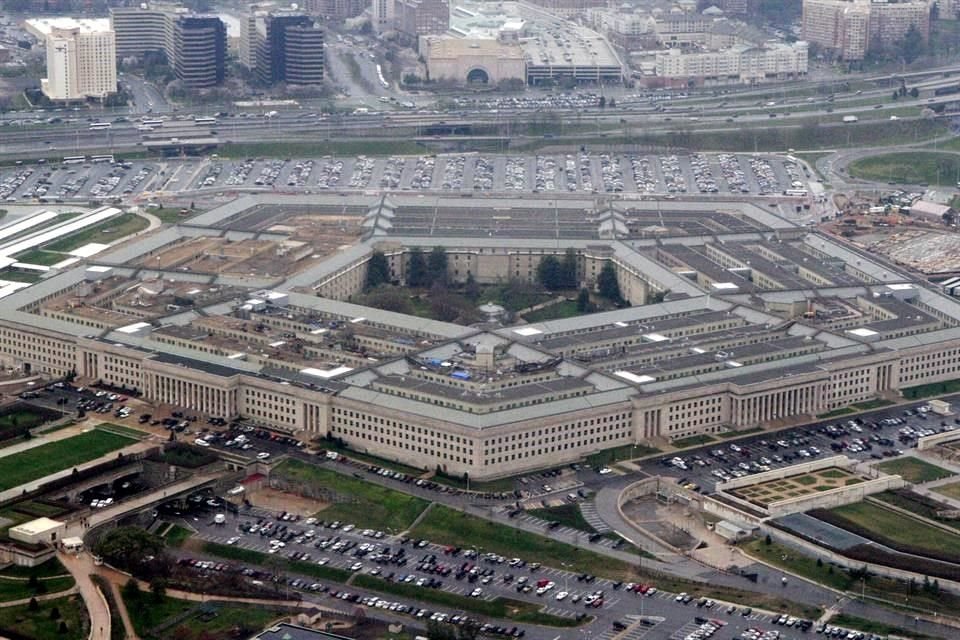 Vista aérea del Departamento de Defensa de Estados Unidos, conocido como el Pentágono.