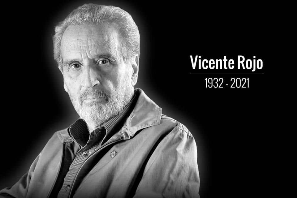 El pintor y escultor Vicente Rojo, uno de los creadores más importantes de la llamada Generación de la Ruptura, falleció a los 89 años, informó el Colegio Nacional.