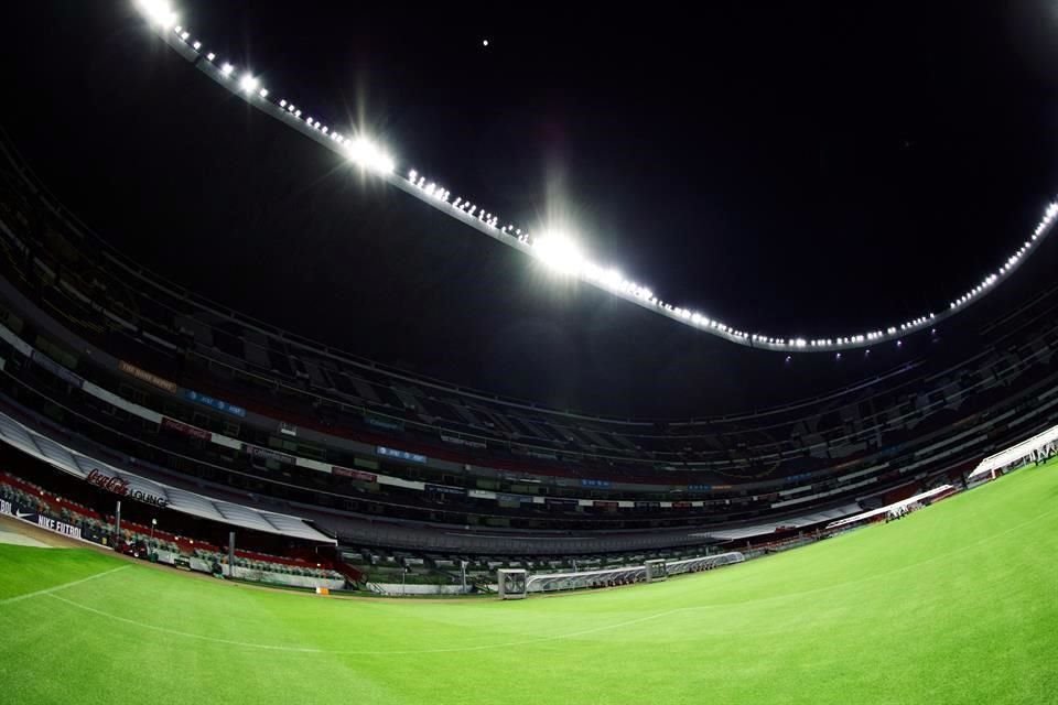 El Azteca aún está lejos de poder volver a recibir aficionados.