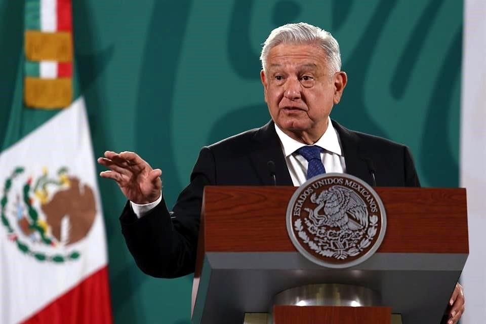 Andrés Manuel López Obrador, Presidente de México, en conferencia matutina.