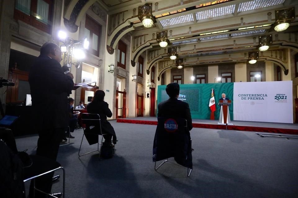 Para Artículo 19, el aumento en las agresiones a periodistas en 2020 se debe en parte a los ataques del Presidente y otros funcionarios federales hacia la prensa.