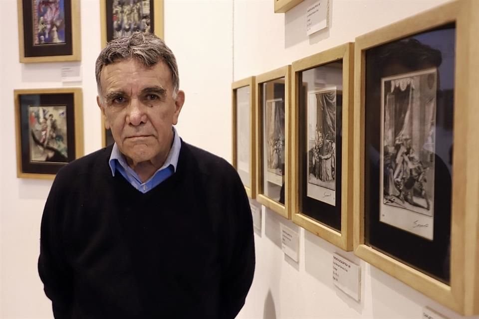 Luis Manuel Serrano Díaz presenta una serie de collages realizados a lo largo de los últimos 25 años.